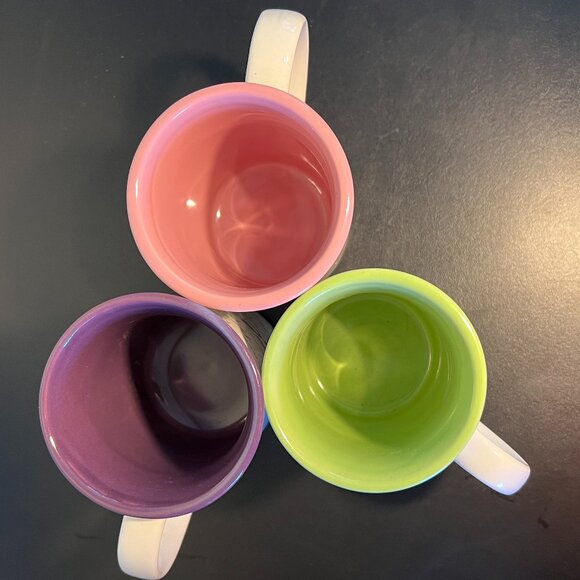 Set of 3 Gibson PEACE, HOPE & JOY Ceramic Mugs ~ Inspirational ~ Advent Words - Picture 11 of 12